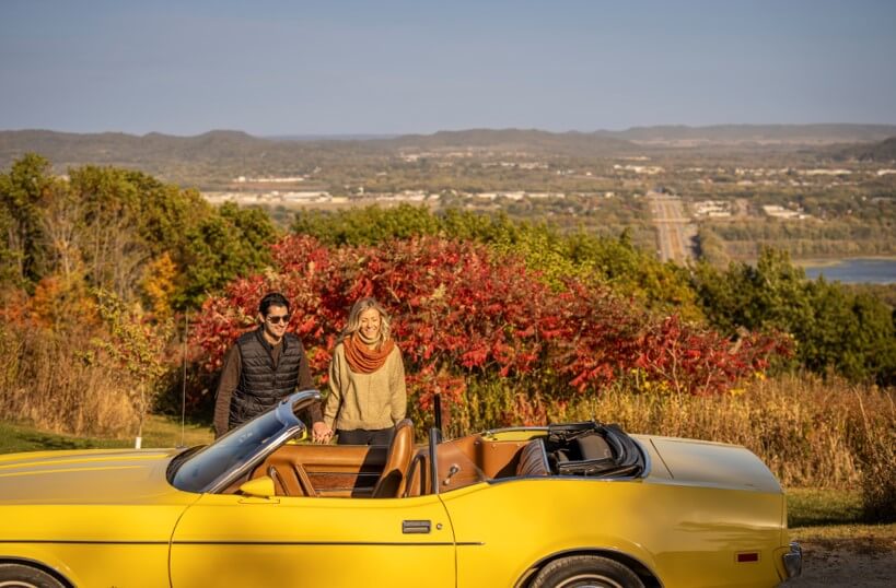 Apple Blossom Scenic Drive overlooking fall colors