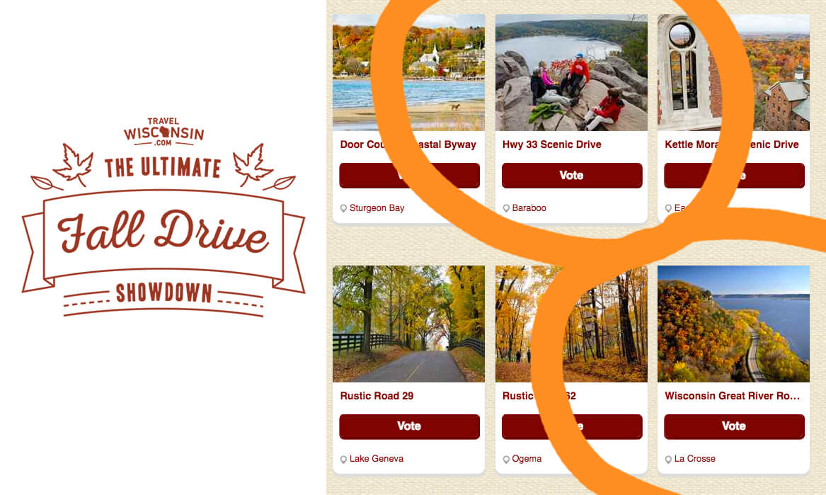 Travel Wisconsin Ultimate Fall Drive Showdown